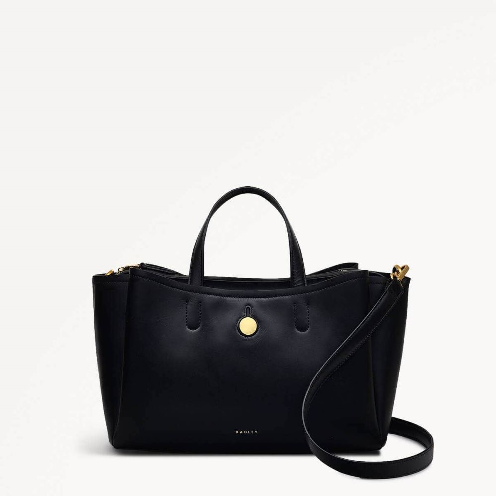 Women's | Radley London Bathurst Mews - Medium Ziptop Grab - Black