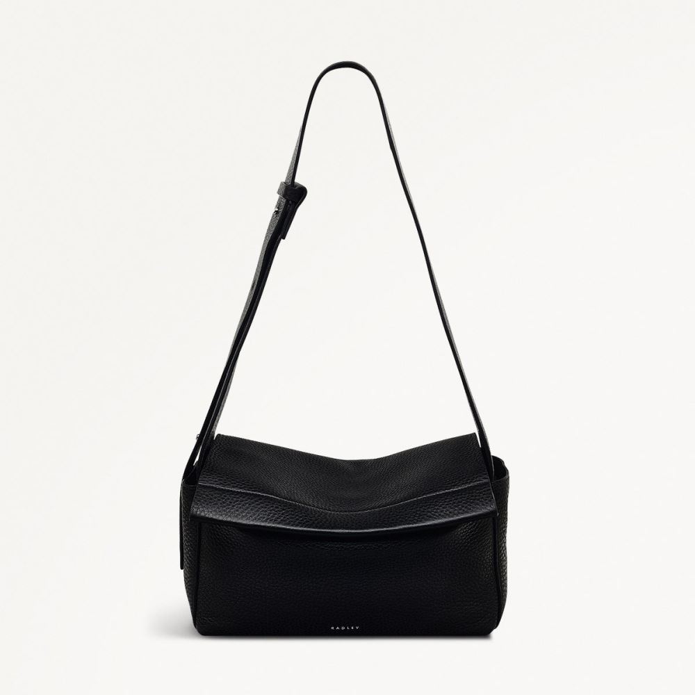 Women's | Radley London De Beauvoir - Medium Ziptop Shoulder - Black