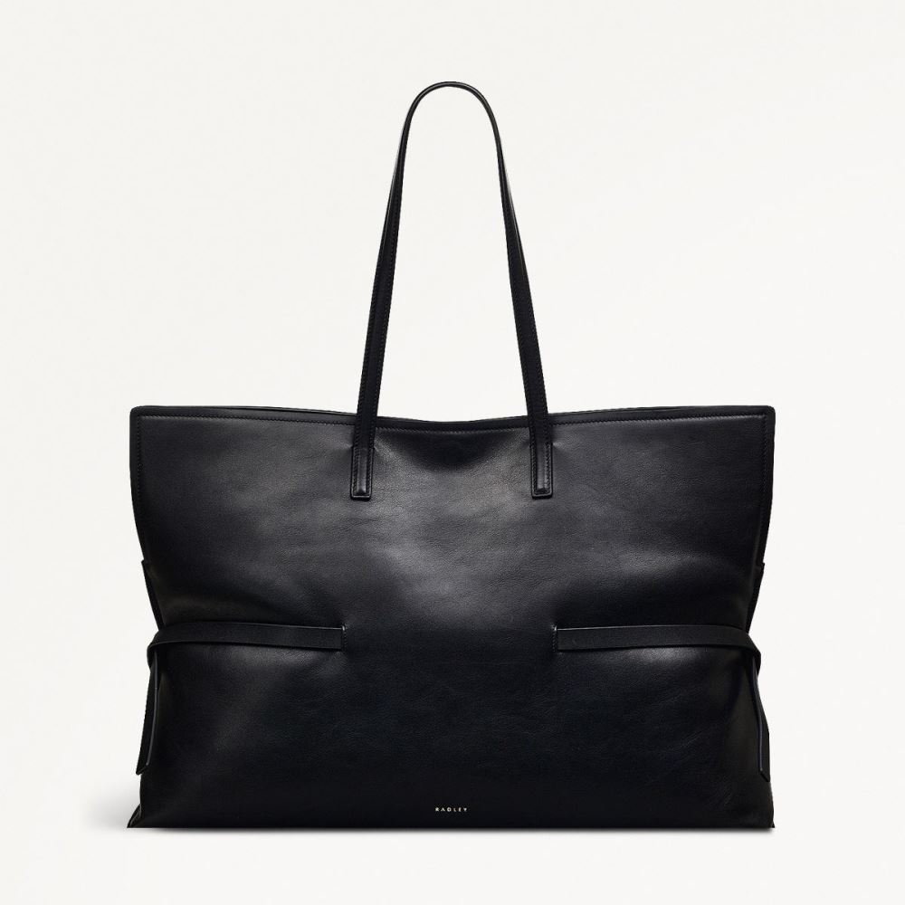 Women's | Radley London Fleet Street - Large Open Top Shoulder - Black