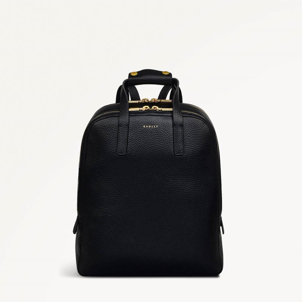 Women's | Radley London Dukes Place - Medium Zip Around Backpack - Black