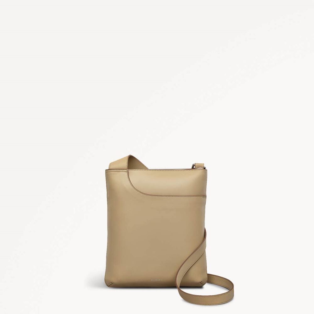 Women's | Radley London Pockets - Medium Ziptop Cross Body - Stone