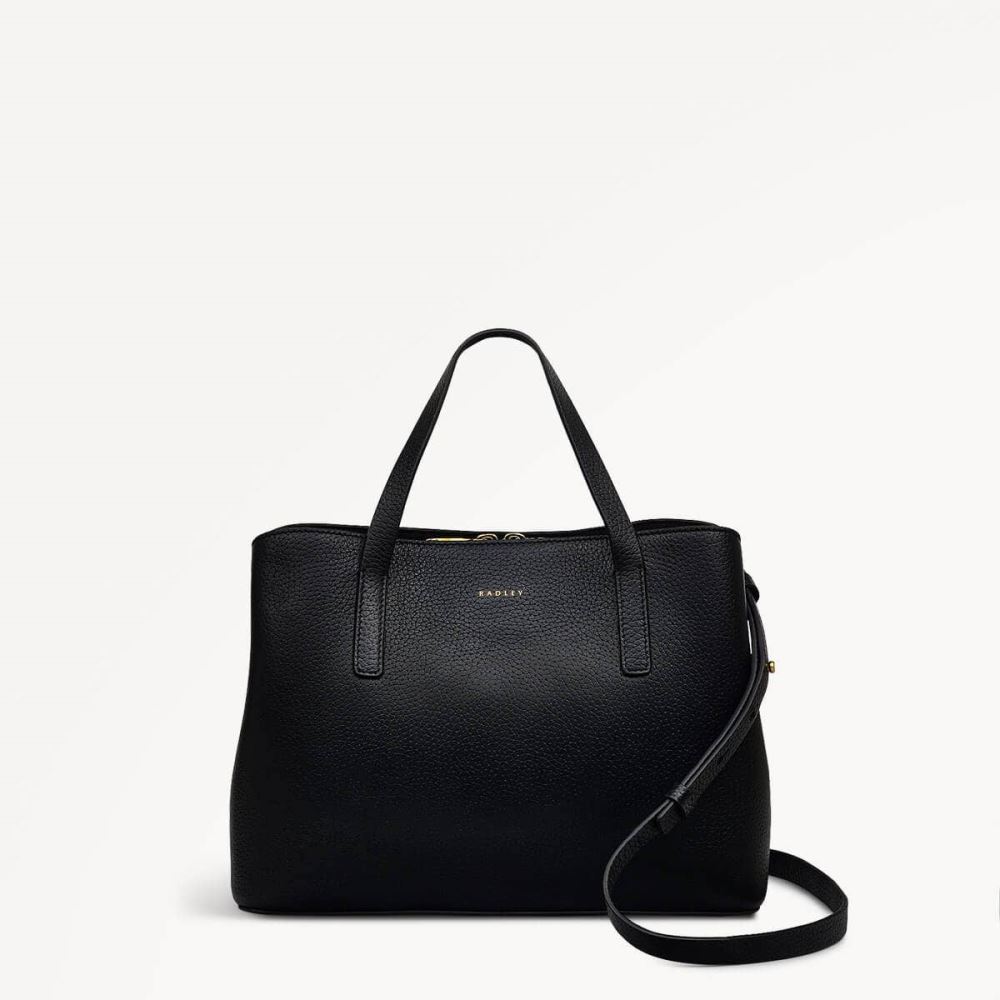 Women's | Radley London Dukes Place - Medium Ziptop Grab - Black