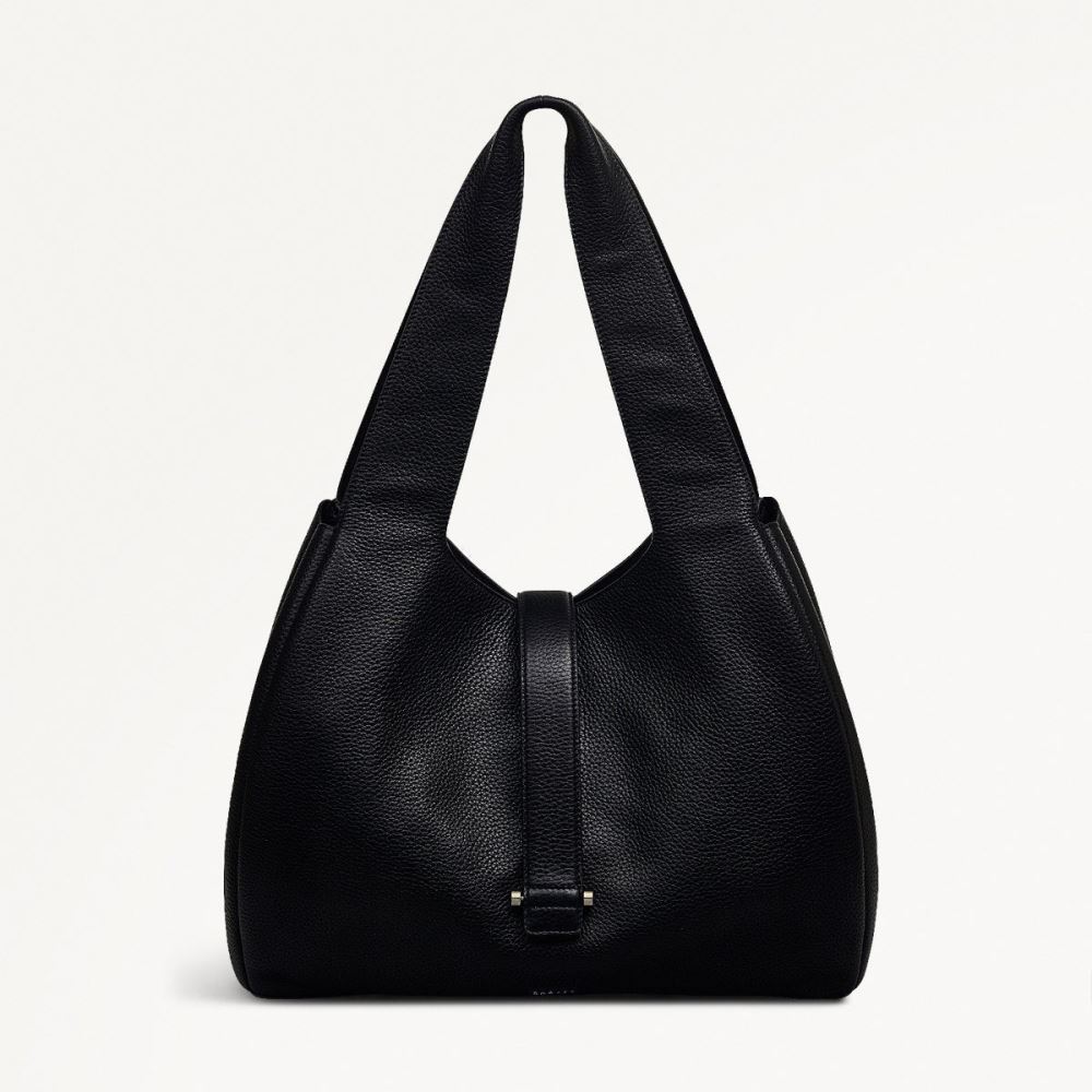 Women's | Radley London Sloane Street - Medium Ziptop Shoulder - Black