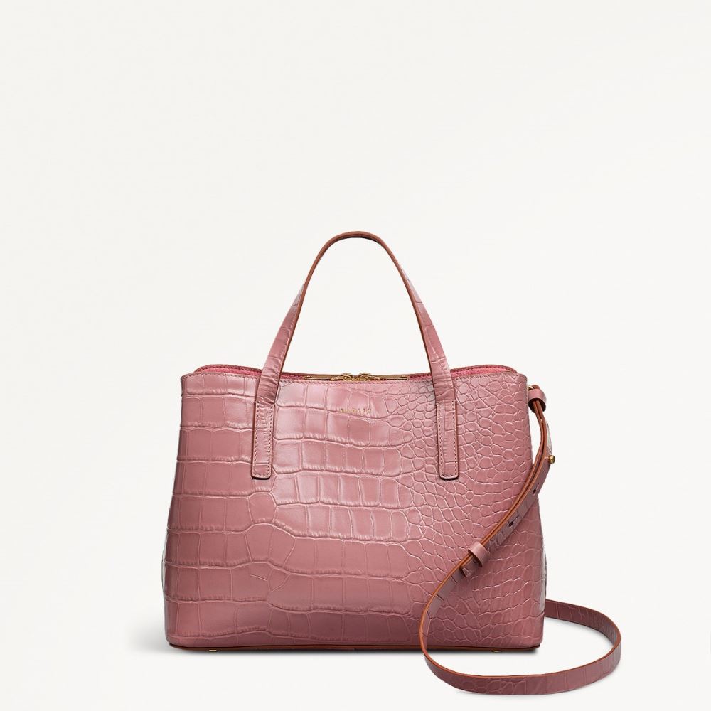 Women's | Radley London Dukes Place - Medium Ziptop Grab - French Rose