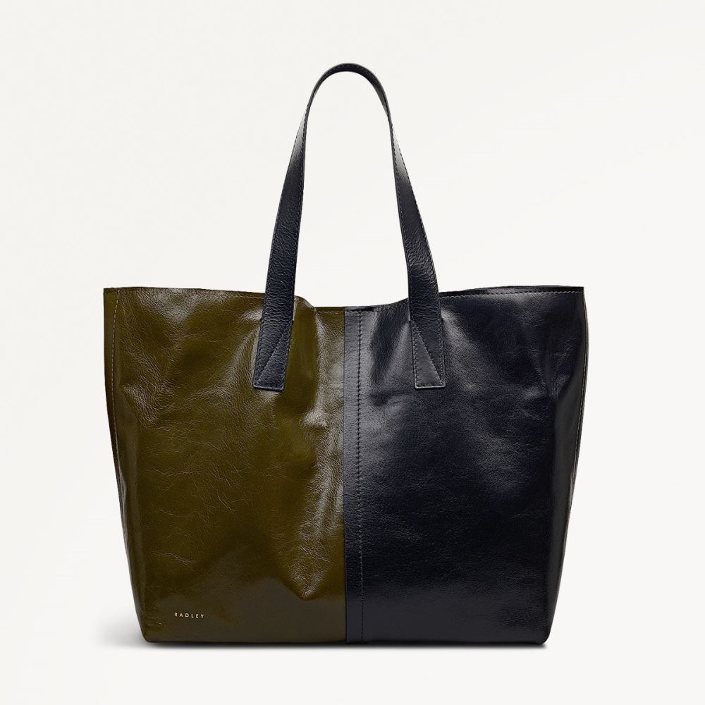 Women's | Radley London Broadway Market - Large Open Top Tote - Pine Needle