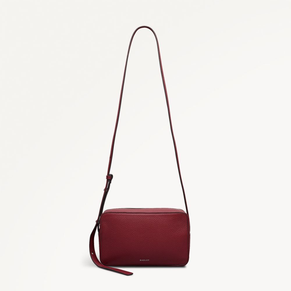 Women's | Radley London Duchess Close - Small Ziptop Cross Body - Carmine