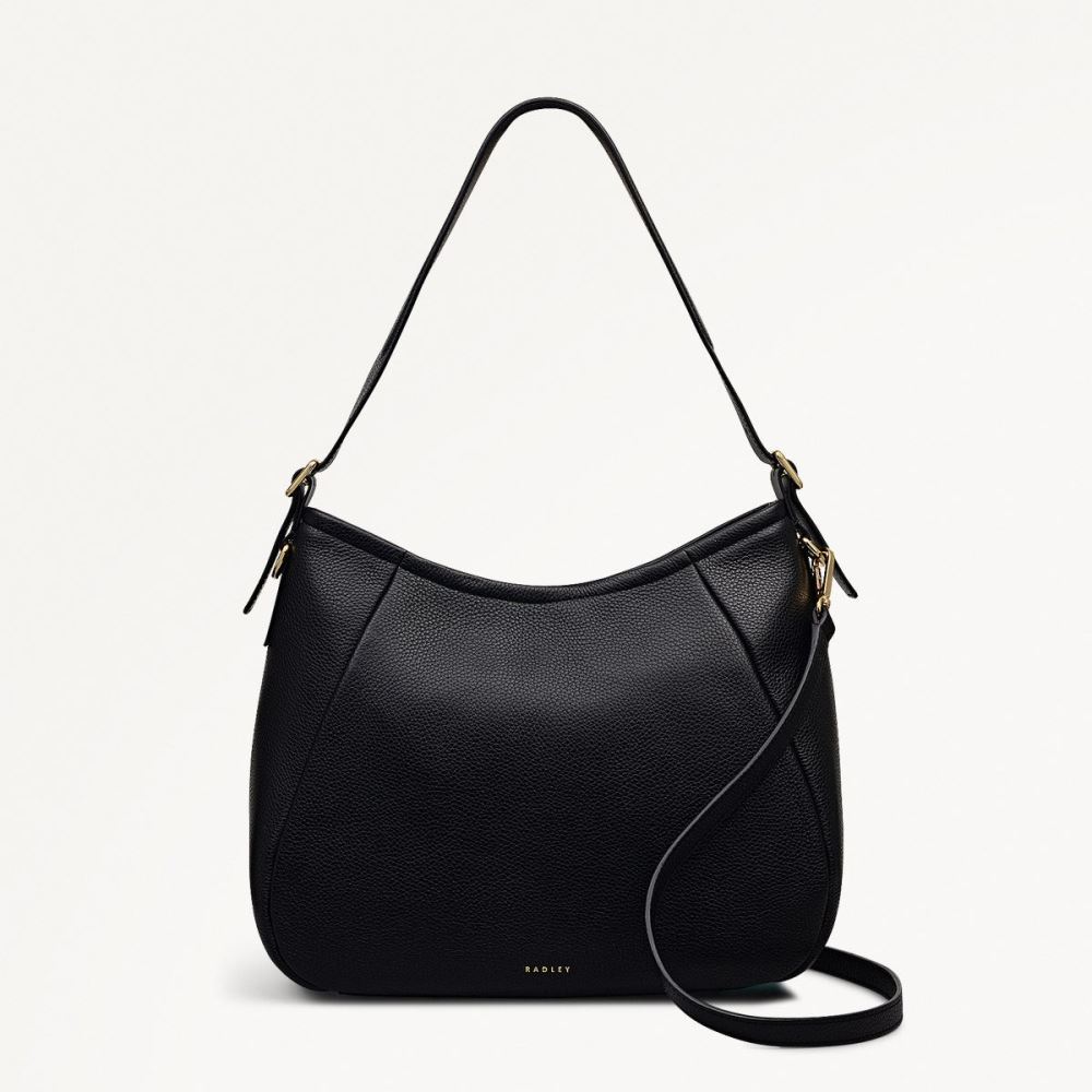 Women's | Radley London Eastney Street - Medium Ziptop Shoulder - Black