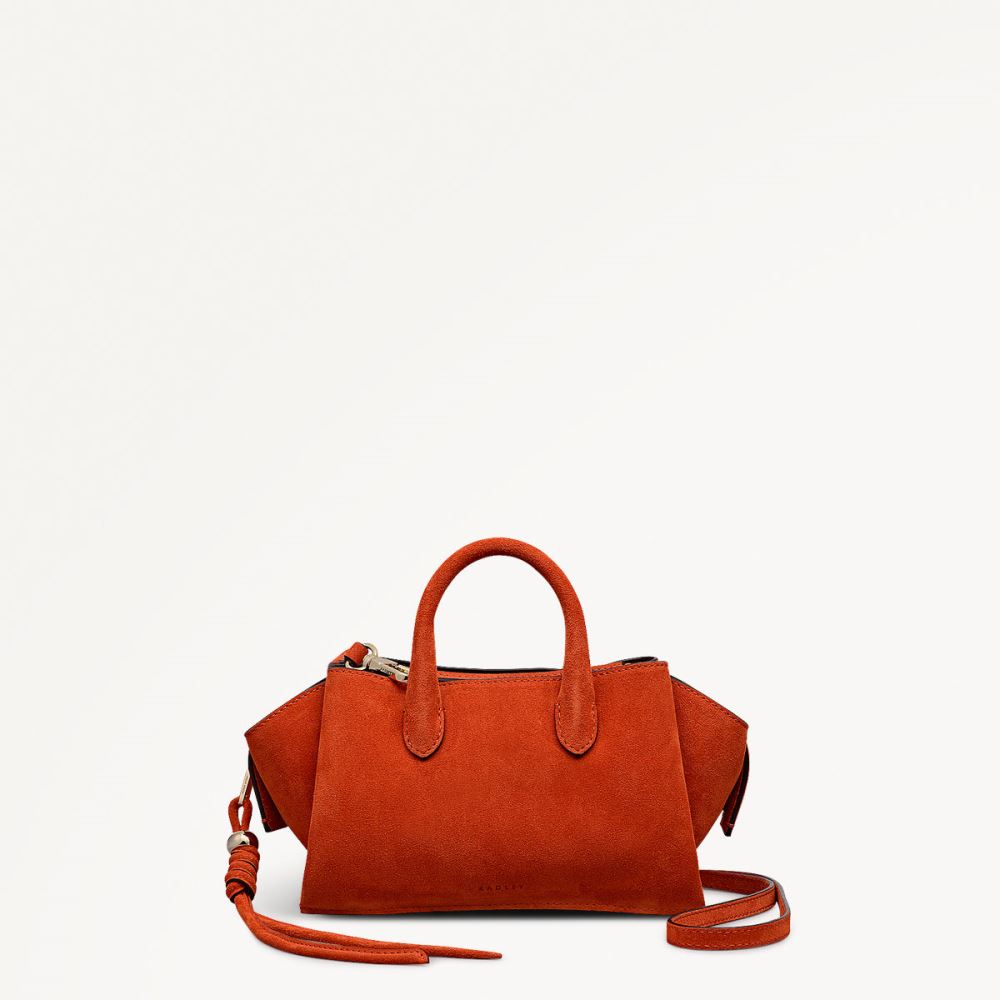 Women's | Radley London The Romilly - Small Ziptop Grab - Flame