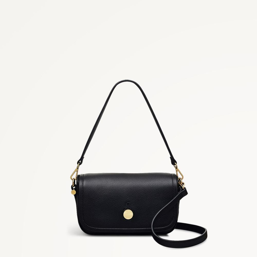 Women's | Radley London Bathurst Mews - Small Flapover Crossbody - Black