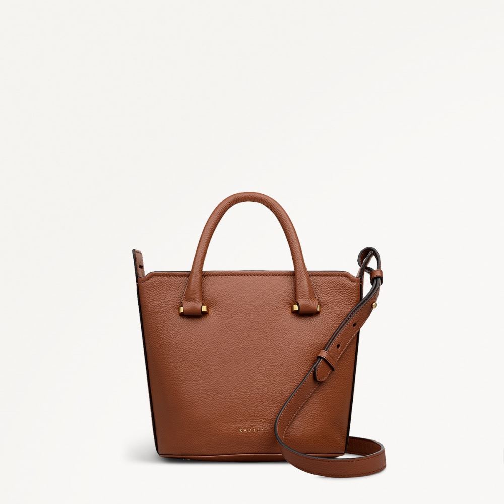 Women's | Radley London Golbourne Road - Small Ziptop Grab - Indus Tan