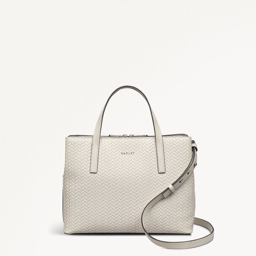 Women's | Radley London Dukes Place - Medium Ziptop Grab - Chalk