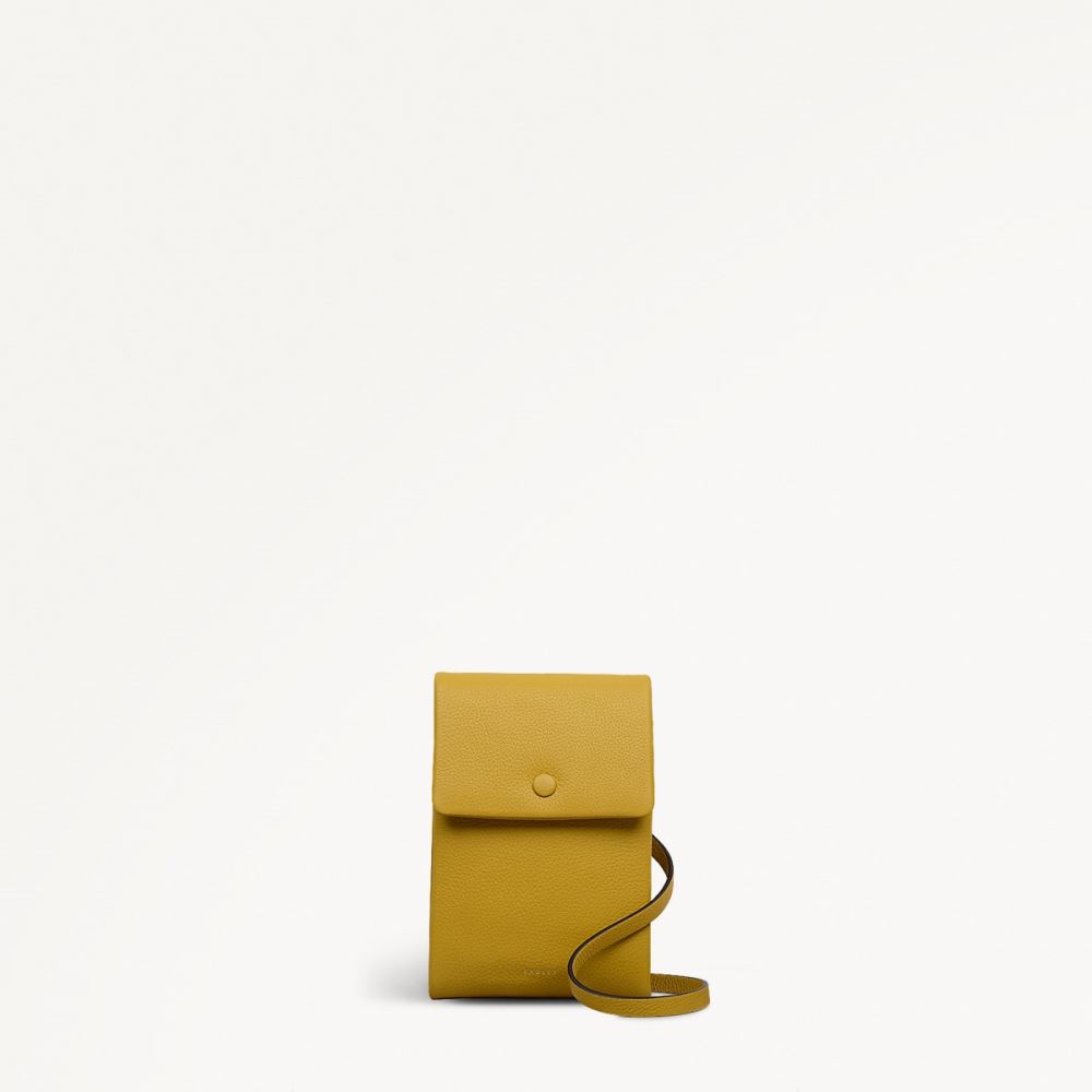 Women's | Radley London Mallow Street - Medium Phone Cross Body - Ochre