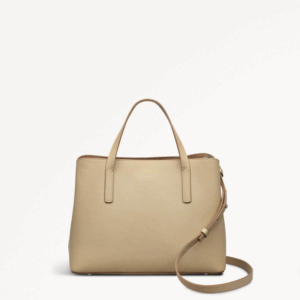 Women's | Radley London Dukes Place - Medium Ziptop Grab - Stone