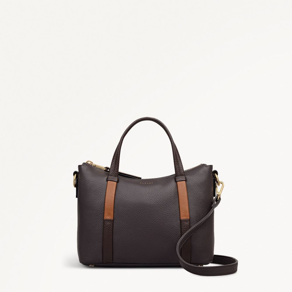 Women's | Radley London Waterloo Way - Small Ziptop Grab - Thunder