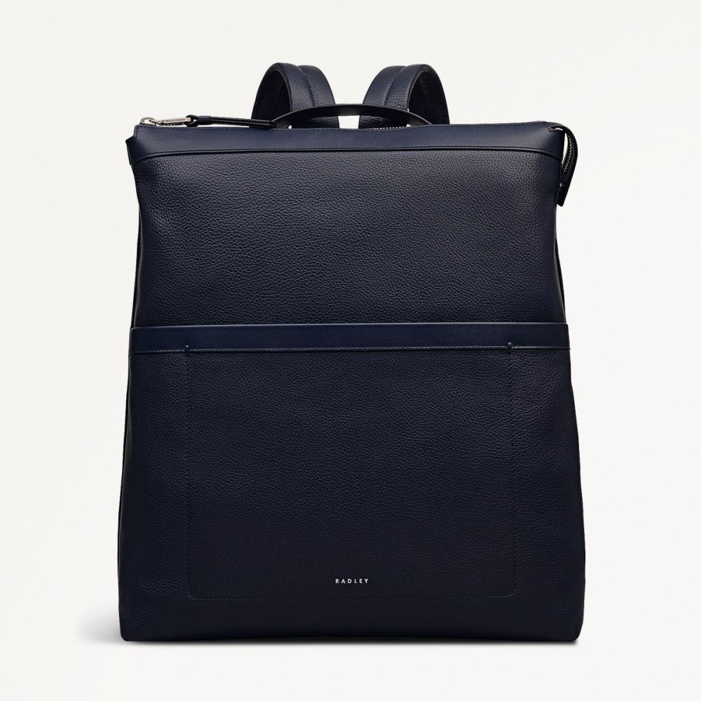 Women's | Radley London Alba Place - Large Ziptop Backpack - Ink