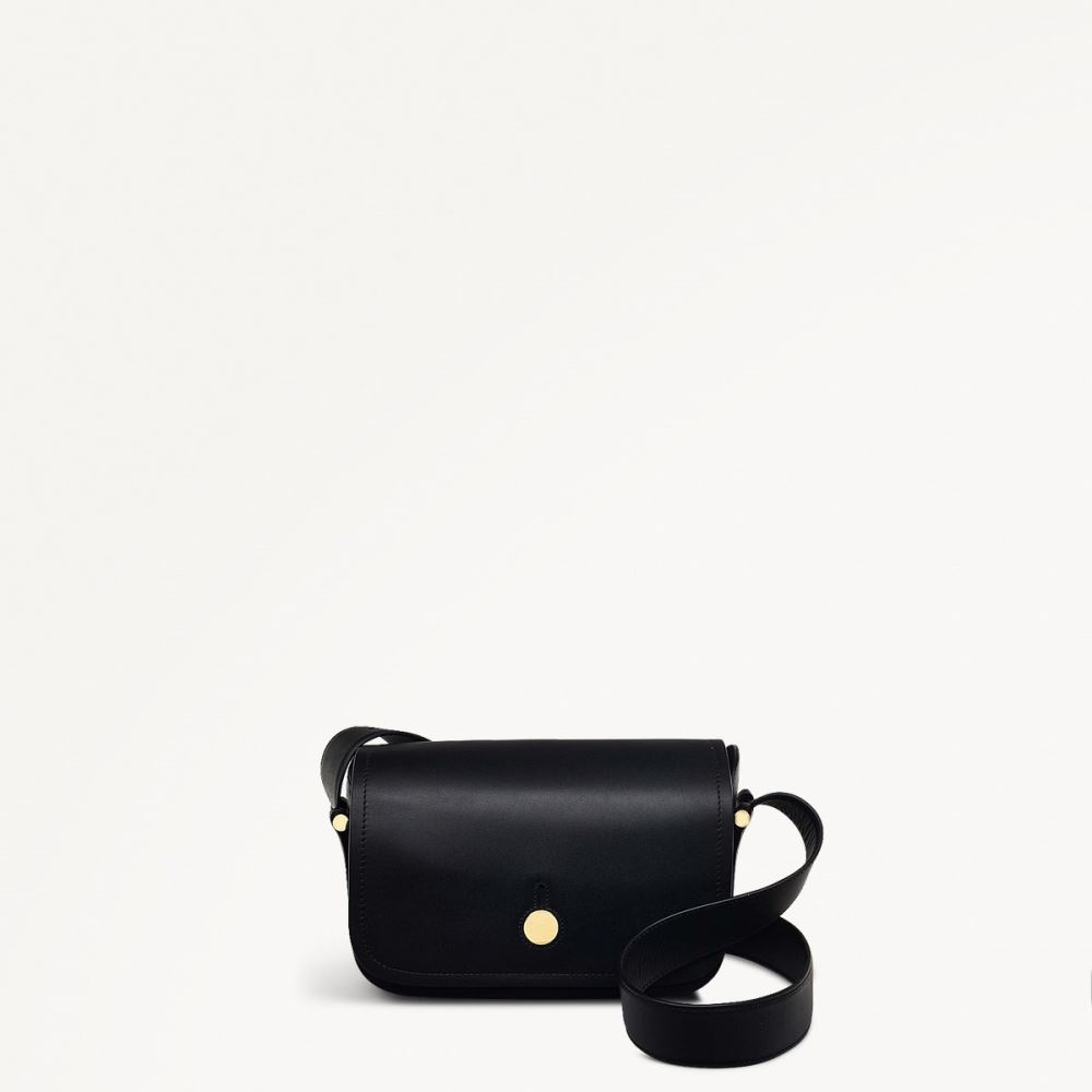 Women's | Radley London Bathurst Mews - Medium Flapover Crossbody - Black