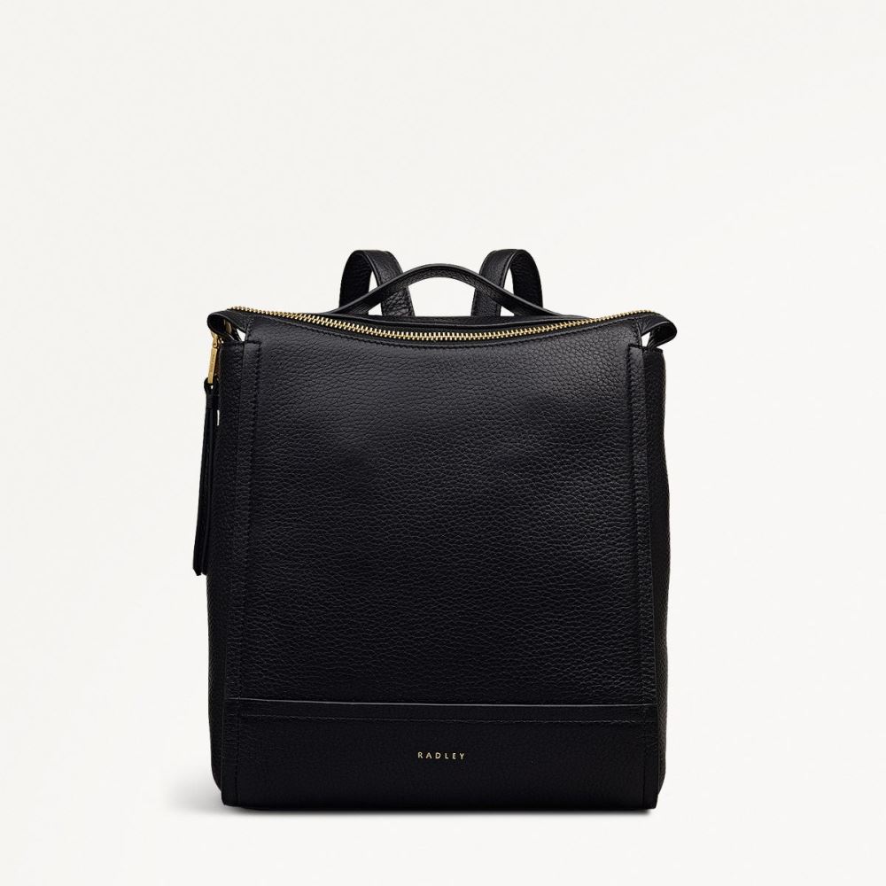 Women's | Radley London Oak Street - Small Ziptop Backpack - Black