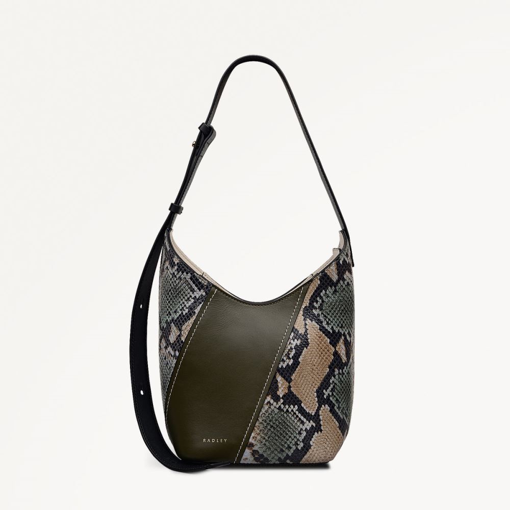 Women's | Radley London Beaton Close - Small Ziptop Cross Body - Pine Needle
