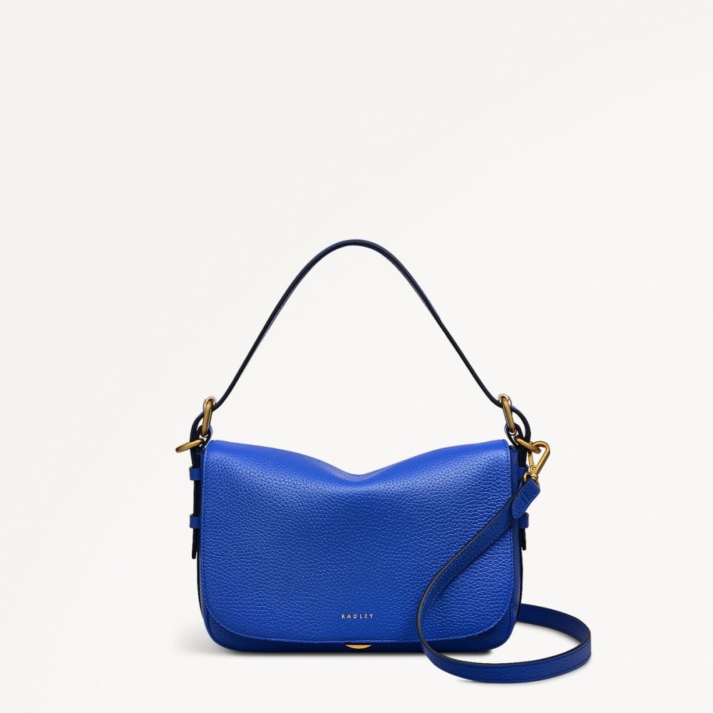 Women's | Radley London Grafton Street - Small Flapover Crossbody - Yves Blue