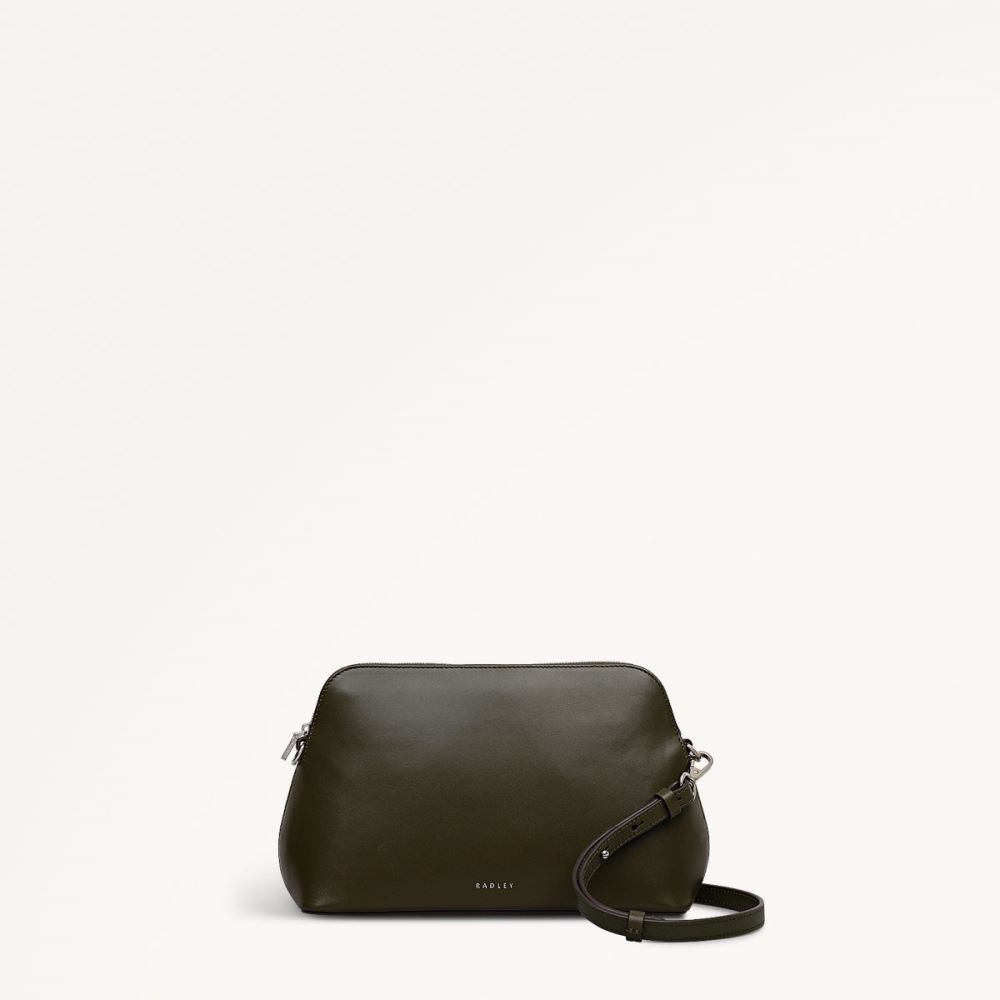 Women's | Radley London Liverpool Street - Medium Ziptop Cross Body - Pine Needle