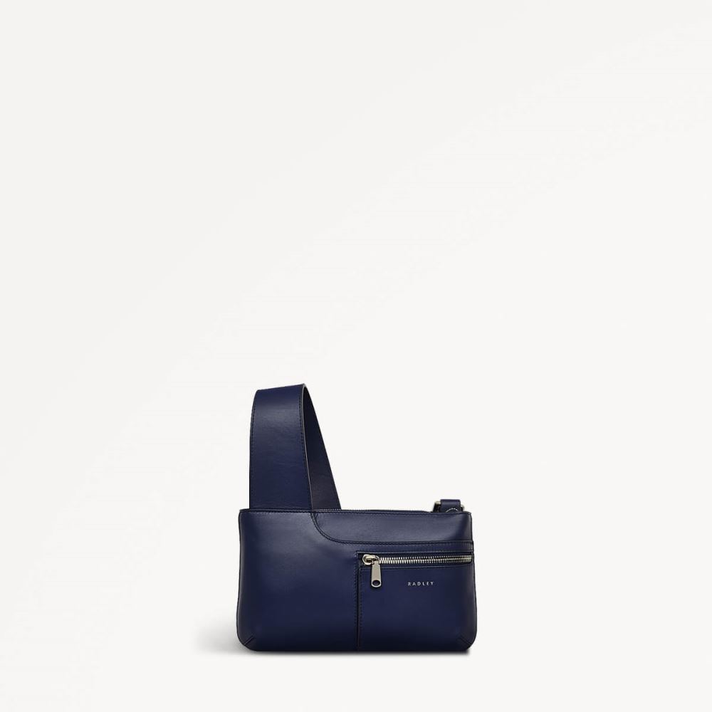 Women's | Radley London Pockets - Mini Ziptop Crossbody - Evenfall